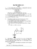 Bài tập rô bốt số 1