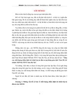 Nâng cao chất lượng thẩm định tài chính dự án đầu tư tại phòng giao dịch Nam Đô chi nhánh Ngân hạng nông nghiệp và phát triển nông thôn Nam Hà Nội