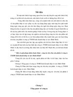 Một số giải pháp nhằm hoàn thiện công tác tiêu thụ sản phẩm