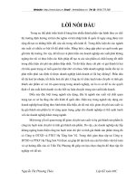 Kế toán tập hợp chi phí sản xuất và tính giá thành sản phẩm tại công ty ĐTXD & PTKT hạ tầng Sơn Vũ