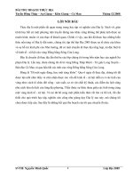 Thực địa trong học tập và nghiên cứu Địa lý