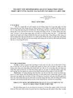 TỔ CHỨC TỐT MÔ HÌNH ĐỒNG QUẢN LÝ KHAI THÁC PHÁT TRIỂN  BỀN VỮNG NGUỒN TÀI NGUYÊN VEN BIỂN CỦA BẾN TRE