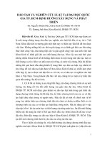 ĐÀO TẠO VÀ NGHIÊN CỨU LUẬT TẠI ĐẠI HỌC QUỐC GIA TP. HCM-ĐỊNH HƯỚNG XÂY DỰNG VÀ PHÁT TRIỂN