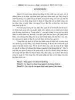 Một số vấn đề cơ bản về lý thuyết hệ thống và quản lý hệ thống kinh tế