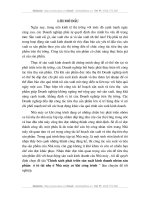 Chính sách phát triển sản xuất kinh doanh nhóm sản phẩm ô tô tải nhẹ ở Nhà may cơ khí công trình