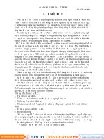 Đồ án điều khiển lập trình