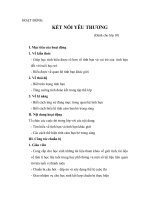 Hoạt động: Kết nối yêu thương