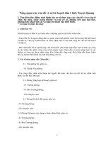 Các vấn đề về Sở kế hoạch đầu tư tỉnh Tuyên Quang