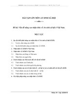 Vấn đề nâng cao nhận thức về An sinh xã hội ở Việt Nam.