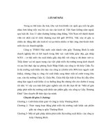 Một số giải pháp phát triển thị trường xuất khẩu sản phẩm giầy của công ty Giầy Thượng Đình