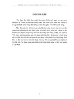 TÍN DỤNG TRONG NỀN KINH TẾ THỊ TRƯỜNG ĐỊNH HƯỚNG XÃ HỘI CHỦ NGHĨA Ở VIỆT NAM