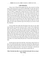 Báo cáo thực tập Công ty may Á Đông