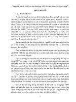 Biện pháp quản lý giáo dục hướng nghiệp của hiệu trưởng trường THPT Hà Lang, Chiêm hóa, Tuyên Quang