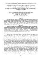 nghiên cứu chế tạo mô hình cấp phôi và gia công tự động điều khiển bằng PLC