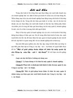 một số giải pháp hoàn thiện tổ chức bộ máy quản lý của công ty xây lắp vật tư - kỹ thuật