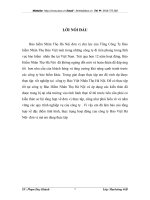 Nghiên cứu sự phát triển của Bảo Việt Nhân Thọ Hà Nội