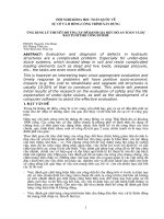 Ứng dụng lý thuyết độ tin cậy để đánh giá mức độ an toàn và dự bảo tuổi thọ cống dưới đê