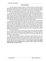 Vốn lưu động và một số biện pháp nhằm nâng cao hiệu quả sử dụng vốn lưu động tại công ty thương mại và đầu tư phát triển miền núi Thanh Hóa