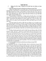 lý luận về nguyên tắc tự định đoạt của đương sự trong TTDS