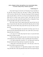 CHÚA TRỊNH CƯƠNG VỚI NHỮNG CẢI CÁCH Ở PHỦ ĐÌNH, VĂN HOÁ NGHỆ THUẬT TRONG LỊCH SỬ