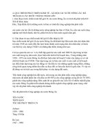 QUÁ TRÌNH PHÁT TRIỂN KINH TẾ - XÃ HỘI CÁC NƯỚC ĐÔNG ÂU