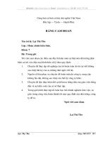Hoàn thiện công tác đánh giá thực hiện công việc tại công ty Cổ Phần Đay và kinh doanh tổng hợp Thái Bình