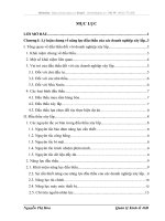 Một số giải pháp nâng cao năng lực đấu thầu của Công ty cổ phần xây dựng số 1 Hà Nội