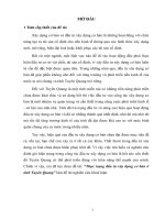 Thực trạng đầu tư xây dựng cơ bản ở tỉnh Tuyên Quang
