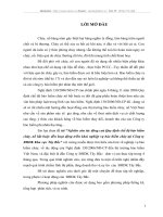 Nghiên cứu tác động cuả Quy định chế độ bảo hiểm cháy, nổ bắt buộc đến hoạt động triển khai nghiệp vụ bảo hiểm cháy tại Công ty BHDK Khu vực Tây Bắc