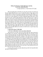 Những vấn đề chung về thẩm định dự án, dự thảo văn bản quy phạm pháp luật