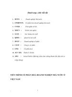 TIẾN TRÌNH CỔ PHẦN HOÁ DOANH NGHIỆP NHÀ NƯỚC Ở VIỆT NAM