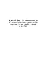 Xây dựng 1 tình huống thỏa mãn các điều kiện tuyên bố cá nhân mất tích, cá nhân chết và xác định hậu quả pháp lý của các tuyên bố đó