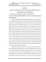 Cho vay tiêu dùng của ngân hàng thương mại và những nhân tố ảnh hưởng