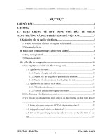Giải pháp thu hút vốn đầu tư trong nước nhằm tăng trưởng và phát triển kinh tế Việt Nam