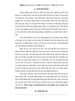 Thực trạng và giải pháp tiêu thụ sản phẩm rau an toàn trên địa bàn Hà Nội