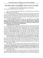 Hau het nhan loai hieu lam ve NGAY TAN THE