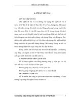 quá trình nhận thức của Đảng về con đường xây dựng chủ nghĩa xã hội ở nước ta.