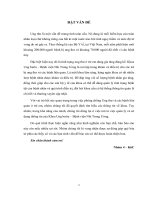 quản lý và sử dụng thông tin của Khoa Ung bướu – Bệnh viện Nhi Trung Ương