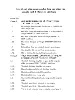 Giải pháp nâng cao chât lượng sản phẩm của công ty TNHH YNG SHIN Việt Nam