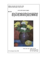 Hiệu quả của việc trưng bày kết quả học tập môn mỹ thuật