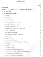 Lý thuyết thế vị ứng dụng trong trọng lực học và từ trường  2