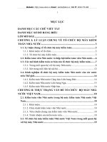 Mô hình tổ chức bộ máy Kinh tế nhà nước