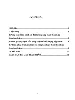 thực thi pháp luật thuế thu nhập doanh nghiệp