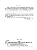 345 Một số vấn đề về nhân lực ở Công ty cổ phần Thương mại Đầu tư Cửu Long. Thực trạng và giải pháp