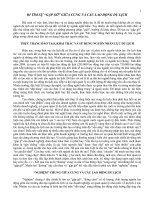 ĐI TÌM SỰ “GẶP GỠ” GIỮA CUNG VÀ CẦU LAO ĐỘNG DU LỊCH