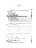 117 Các giải pháp phát triển nguồn nhân lực tỉnh Ninh Thuận đến năm 2010