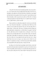 Nguồn lao động và việc làm ở huyện Triệu Sơn -Thanh Hóa