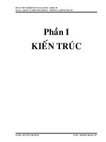 tổng quát về kiến trúc công trình quy hoạch dân cư phường 3 quận Tân Bình