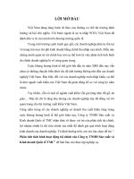 Phân tích tình hình hoạt động tài chính của Công ty TNHH Sản xuất và Kinh doanh Quốc tế TMC