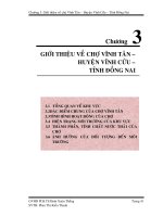 giới thiệu về chợ Vĩnh tân - huyện Vĩnh Cửu - tỉnh Đồng Nai